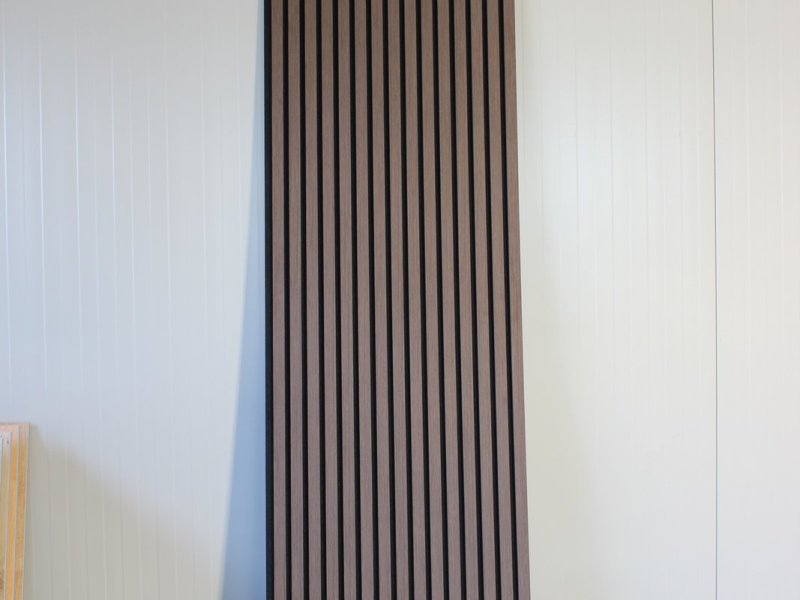 Akustikpanel walnuss/schwarz